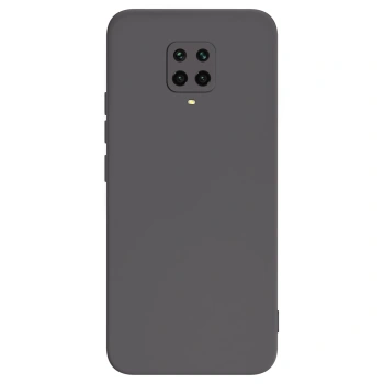 Picasee crna silikonska maskica za Xiaomi Redmi Note 9S - Vlastiti foto dizajn