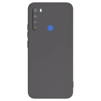 Picasee crna silikonska maskica za Xiaomi Redmi Note 8T - Vlastiti foto dizajn