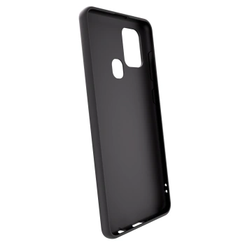 Picasee crna silikonska maskica za Samsung Galaxy A21s - COLD SKIES