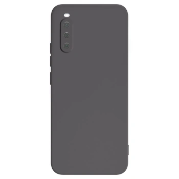 Picasee crna silikonska maskica za Sony Xperia 10 III - Vlastiti foto dizajn
