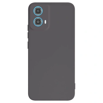 Picasee crna silikonska maskica za Motorola Moto G34 5G - Vlastiti foto dizajn