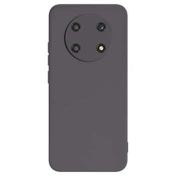 Picasee crna silikonska maskica za Honor Magic4 Lite 5G - Vlastiti foto dizajn