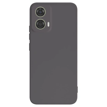 Picasee crna silikonska maskica za Motorola Moto G24 - Vlastiti foto dizajn