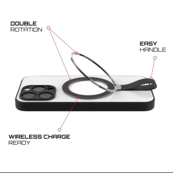 Picasee MagSafe ring - Crna