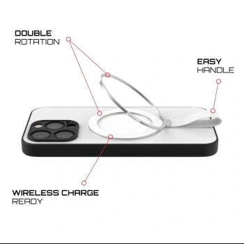 Picasee MagSafe ring - Srebro