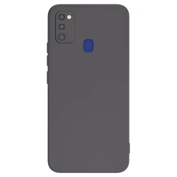 Picasee crna silikonska maskica za Samsung Galaxy M21 M215F - Vlastiti foto dizajn