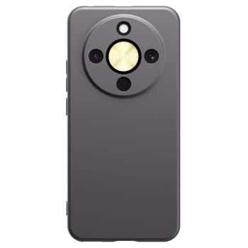 Picasee crna silikonska maskica za Honor Magic8 Lite 5G - Vlastiti foto dizajn