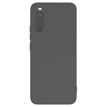 Picasee crna silikonska maskica za Sony Xperia 10 II - Vlastiti foto dizajn