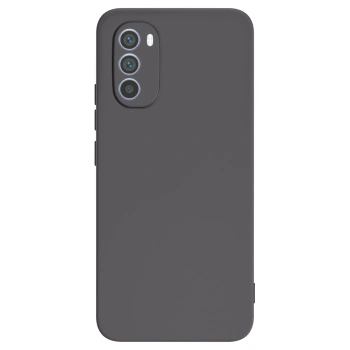 Picasee crna silikonska maskica za Motorola Moto G62 - Vlastiti foto dizajn