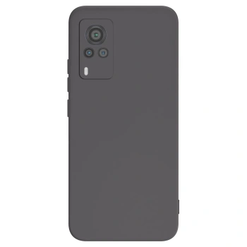 Picasee crna silikonska maskica za Vivo X60 Pro 5G - Vlastiti foto dizajn