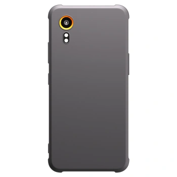 Picasee crna silikonska maskica za Samsung Galaxy Xcover 7 - Vlastiti foto dizajn