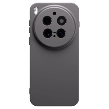Picasee crna silikonska maskica za Vivo X300 Pro - Vlastiti foto dizajn