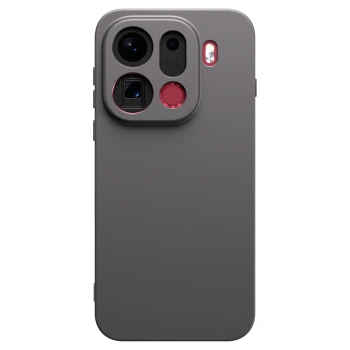 Picasee crna silikonska maskica za OPPO Find X9 Pro - Vlastiti foto dizajn