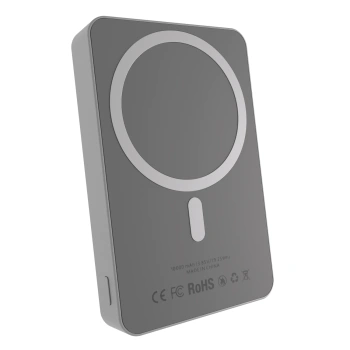 Picasee Prijenosni punjač s MagSafe 10 000 mAh Sivo - Electric