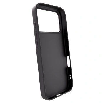 Picasee crna silikonska maskica za Apple iPhone 18 Pro - Midnight Leopard
