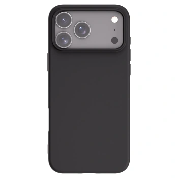 Picasee crna silikonska maskica za Apple iPhone 18 Pro Max - Vlastiti foto dizajn