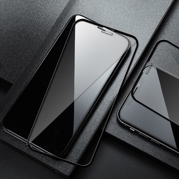 Picasee 3D zaštitno kaljeno staklo s okvirom za Apple iPhone 11 Pro Max - crne boje