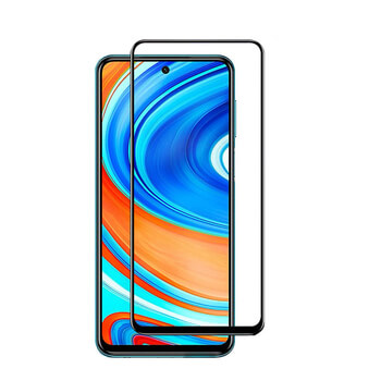 3x Picasee 3D zaštitno kaljeno staklo s okvirom za Xiaomi Redmi Note 9 Pro - crne boje - 2+1 gratis