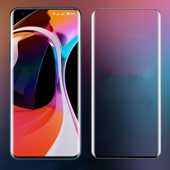 Picasee 3D zaštitno kaljeno staklo sa savijenim rubovima, za Xiaomi Mi 10 - crne boje