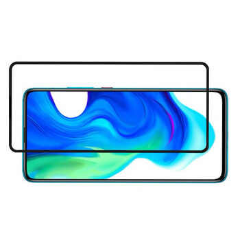 3x Picasee 3D zaštitno kaljeno staklo s okvirom za Xiaomi Poco F2 Pro - crne boje - 2+1 gratis