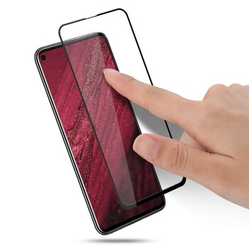 3x 3D kaljeno staklo s okvirom za Honor 20 Pro - crne boje