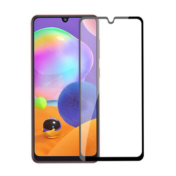 Picasee 3D zaštitno kaljeno staklo s okvirom za Samsung Galaxy M21 M215F - crne boje