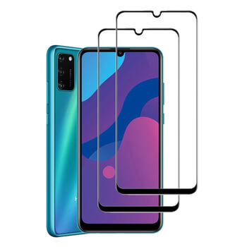Picasee 3D zaštitno kaljeno staklo s okvirom za Honor 9A - crne boje