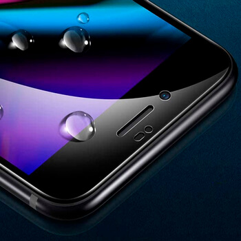 3x Picasee 3D zaštitno kaljeno staklo s okvirom za Apple iPhone SE 2020 - crne boje - 2+1 gratis