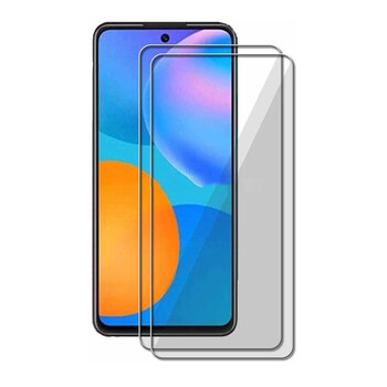 Picasee 3D zaštitno kaljeno staklo s okvirom za Huawei P Smart 2021 - crne boje