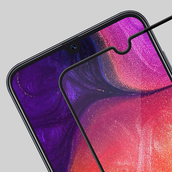 3x Picasee 3D zaštitno kaljeno staklo s okvirom za Samsung Galaxy A31 A315F - crne boje - 2+1 gratis