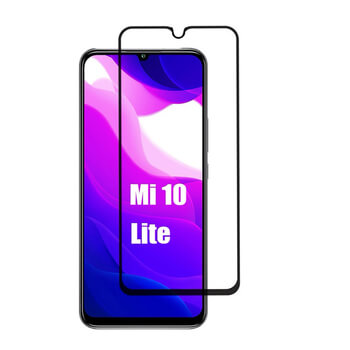 Picasee 3D zaštitno kaljeno staklo s okvirom za Xiaomi Mi 10 Lite - crne boje
