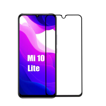 3x Picasee 3D zaštitno kaljeno staklo s okvirom za Xiaomi Mi 10 Lite - crne boje - 2+1 gratis