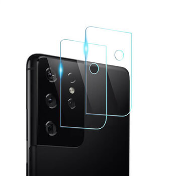 3x Picasee zaštitno staklo za zaštitu leće fotoaparata i kamere za Samsung Galaxy S21 Ultra 5G G998B 2+1 gratis