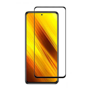 3x Picasee 3D zaštitno kaljeno staklo s okvirom za Xiaomi Poco X3 Pro - crne boje - 2+1 gratis