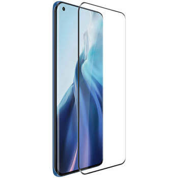 Picasee 3D zaštitno kaljeno staklo sa savijenim rubovima, za Xiaomi Mi 11 Ultra - crne boje