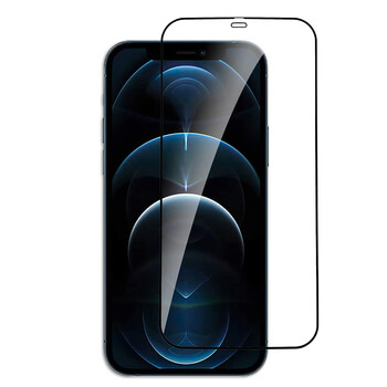 Picasee 3D zaštitno kaljeno staklo s okvirom za Apple iPhone 13 Pro Max - crne boje