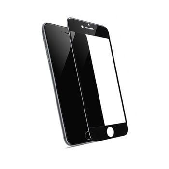 3D kaljeno staklo s okvirom za Apple iPhone 6 Plus/6S Plus - crne boje