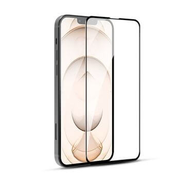 3x Picasee 3D zaštitno kaljeno staklo s okvirom za Apple iPhone 13 Pro Max - crne boje - 2+1 gratis