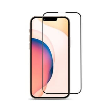 Picasee 3D zaštitno kaljeno staklo s okvirom za Apple iPhone 13 - crne boje