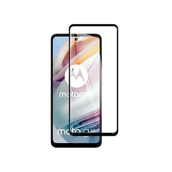 Picasee 3D zaštitno kaljeno staklo s okvirom za Motorola Moto G60 - crne boje