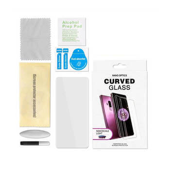 3x Picasee 3D UV zaštitno staklo za Samsung Galaxy S22 Ultra 5G - 2+1 gratis