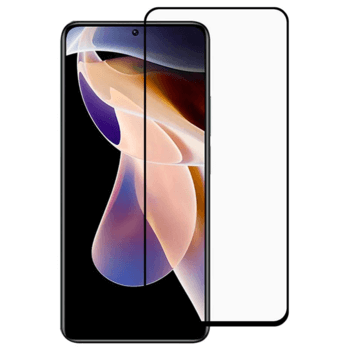 3x Picasee 3D zaštitno kaljeno staklo s okvirom za Xiaomi Redmi Note 11 - crne boje - 2+1 gratis