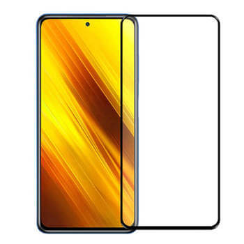 Picasee 3D zaštitno kaljeno staklo s okvirom za Xiaomi Poco X4 Pro 5G - crne boje