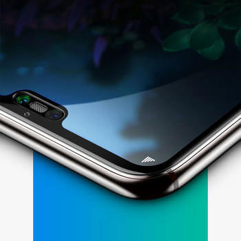 3x Picasee 3D zaštitno kaljeno staklo s okvirom za Honor X8 4G - crne boje - 2+1 gratis