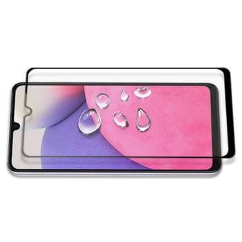 Picasee 3D zaštitno kaljeno staklo s okvirom za Samsung Galaxy A33 5G A336 - crne boje