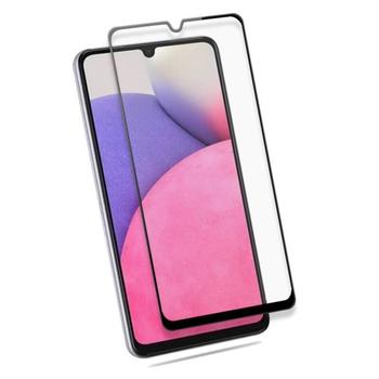 Picasee 3D zaštitno kaljeno staklo s okvirom za Samsung Galaxy A33 5G A336 - crne boje