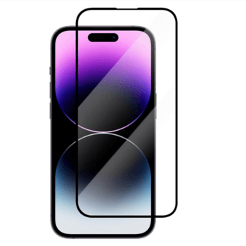 Picasee 3D zaštitno kaljeno staklo s okvirom za Apple iPhone 14 Pro Max - crne boje