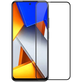 3x 3D kaljeno staklo s okvirom za Xiaomi Poco M4 Pro - crne boje