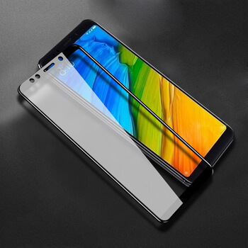 Picasee 3D zaštitno kaljeno staklo s okvirom za Xiaomi Redmi Note 5 Global - crne boje