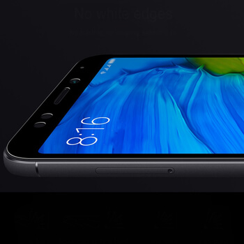 3x Picasee 3D zaštitno kaljeno staklo s okvirom za Xiaomi Redmi Note 5 Global - crne boje - 2+1 gratis